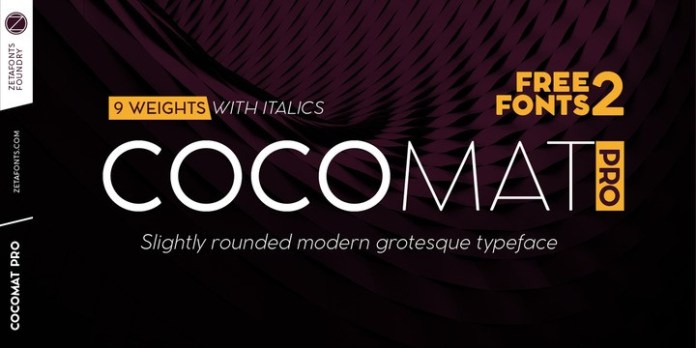 Font Cocomat Pro
