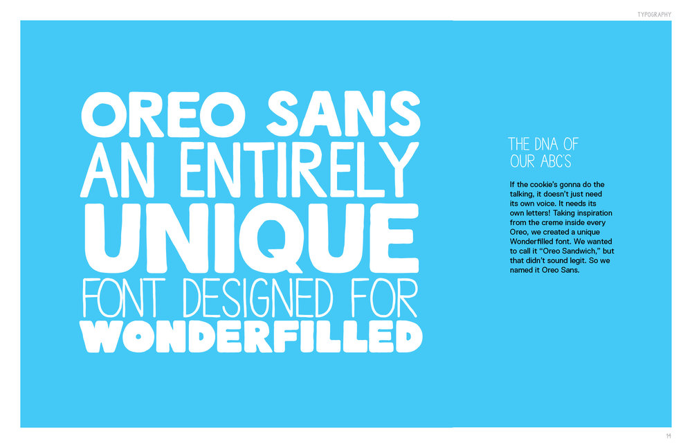 Font Oreo Sans