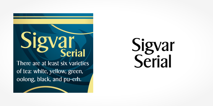 Font Sigvar Serial