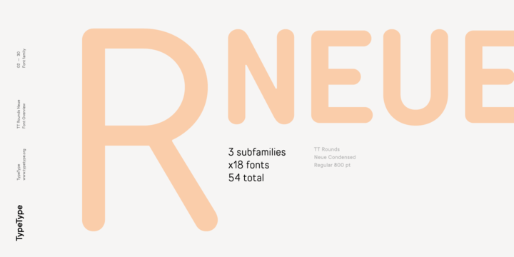TT Rounds Neue Condensed