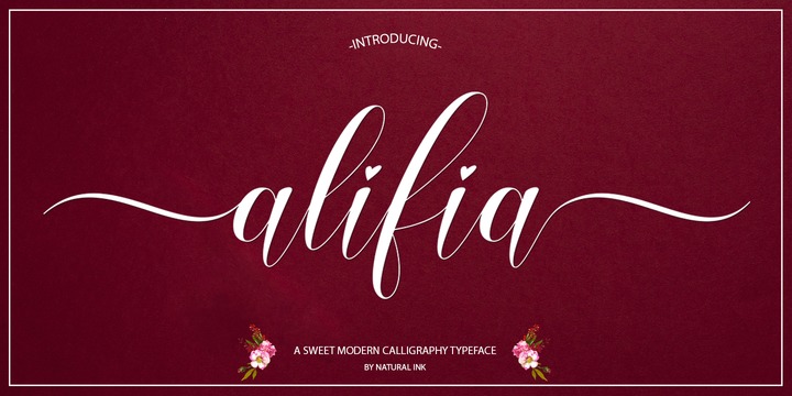 Font Alifia