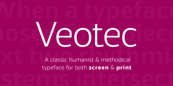 Font Veotec