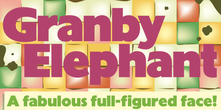 Font Granby Elephant Pro
