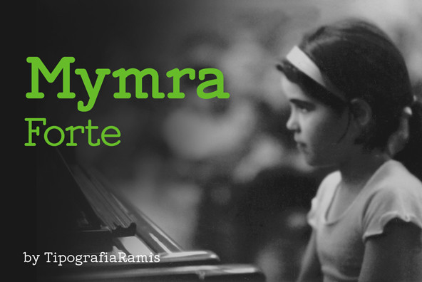 Font Mymra Forte