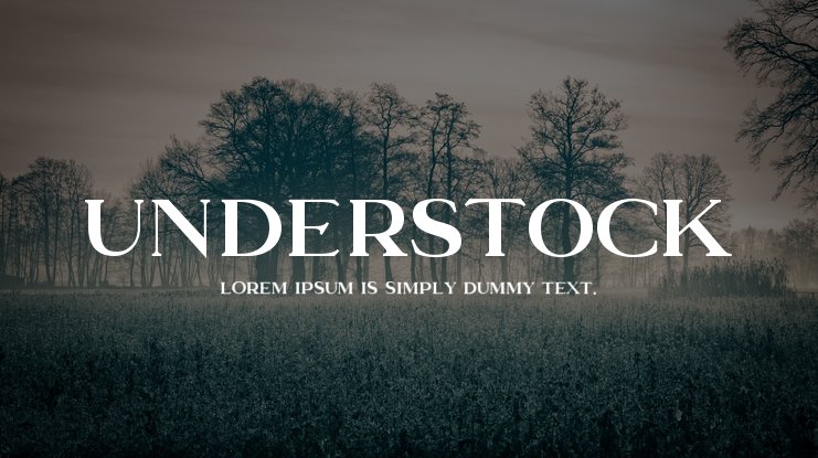Font Understock