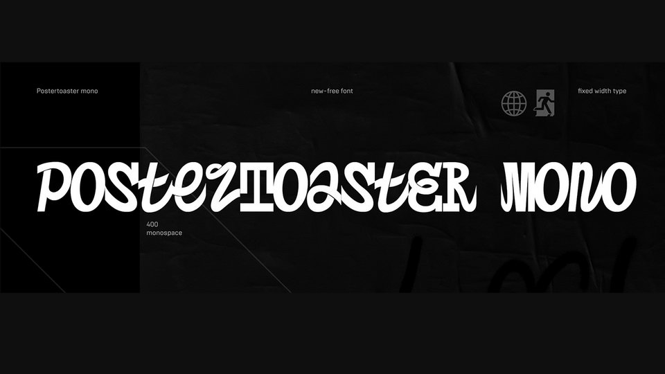 Font Postertoaster mono