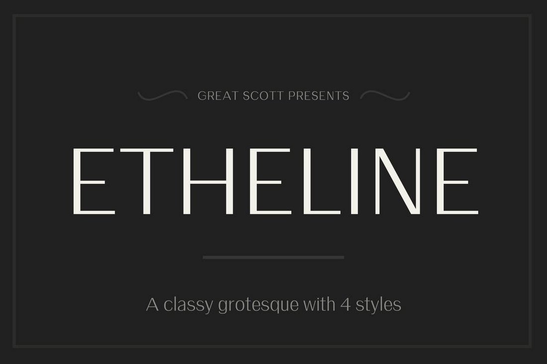 Font Etheline