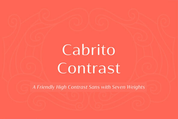 Font Cabrito Contrast