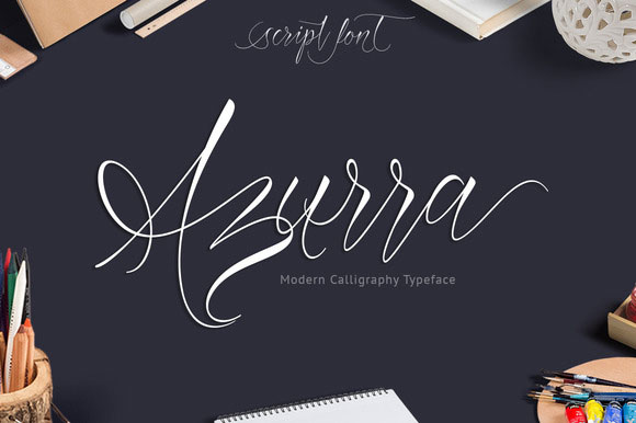 Font Azurra Script