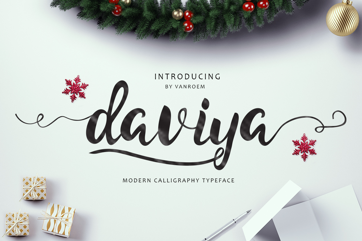 Font Daviya