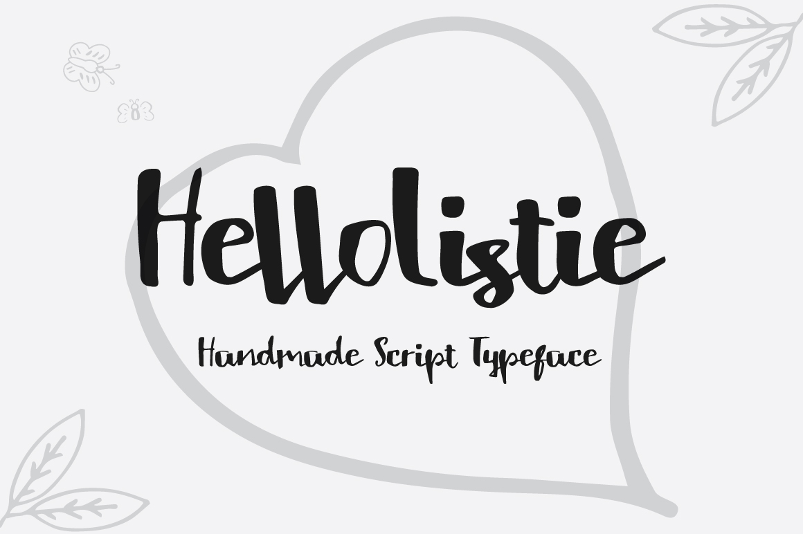Font Hello Listie