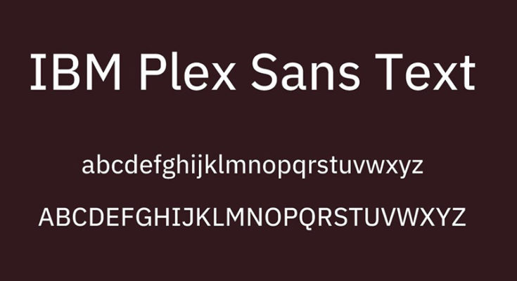 Font IBM Plex Sans Devanagari