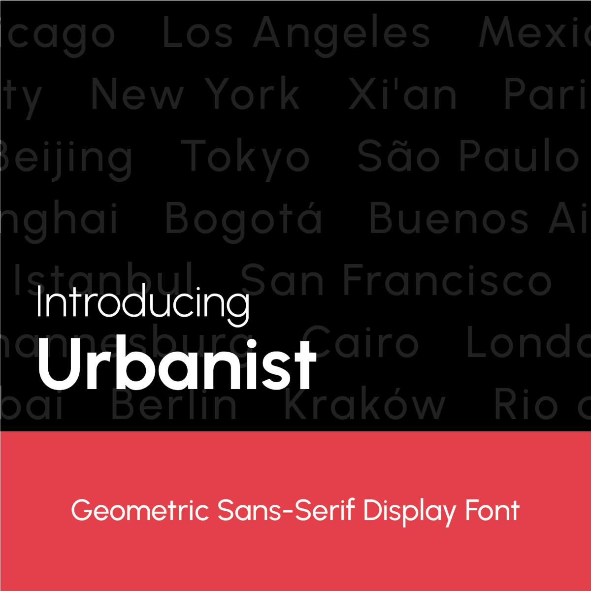 Font Urbanist