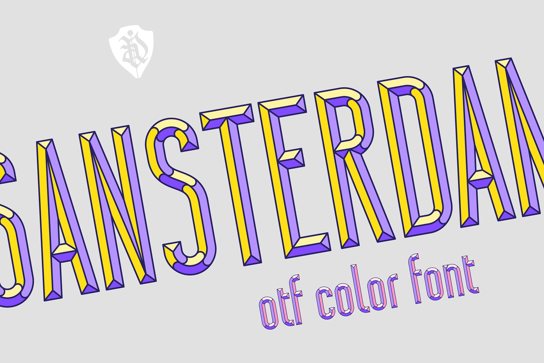 Font Sansterdam Color R