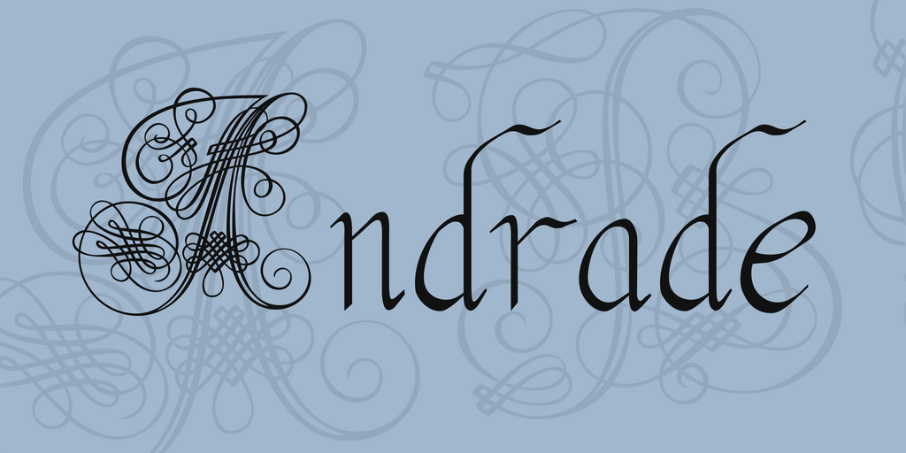 Font Andrade Pro