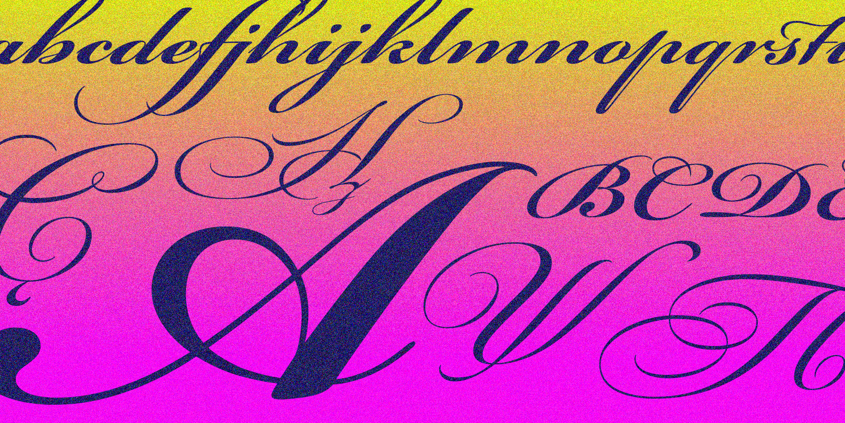Font Bickham Script Pro