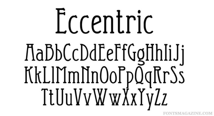 Font Eccentric