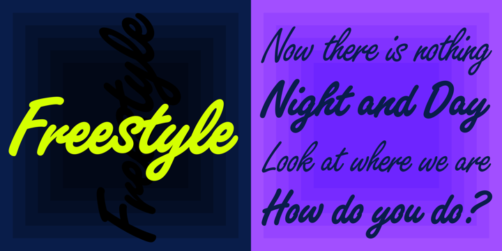 Font Freestyle Script