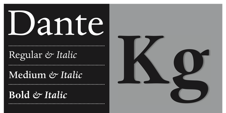 Font Dante