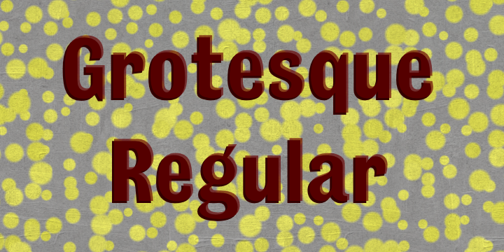 Font Grotesque