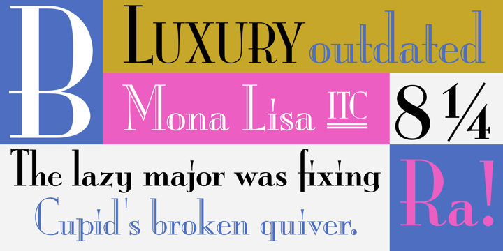 Font ITC Mona Lisa