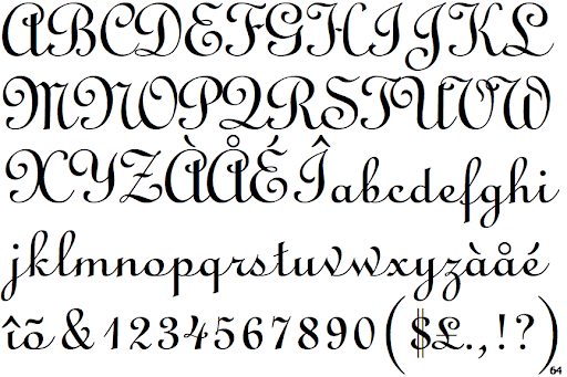 Font LinoScript