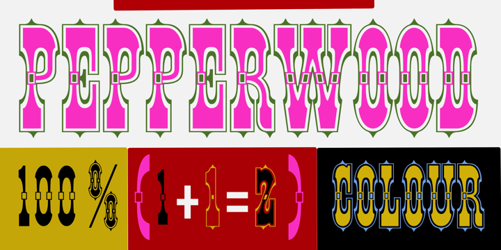 Font Pepperwood