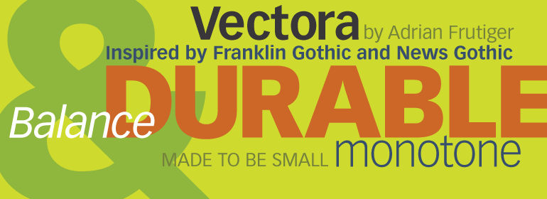 Font Vectora