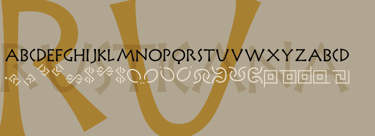 Font Rusticana