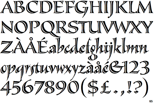Font Sassafras