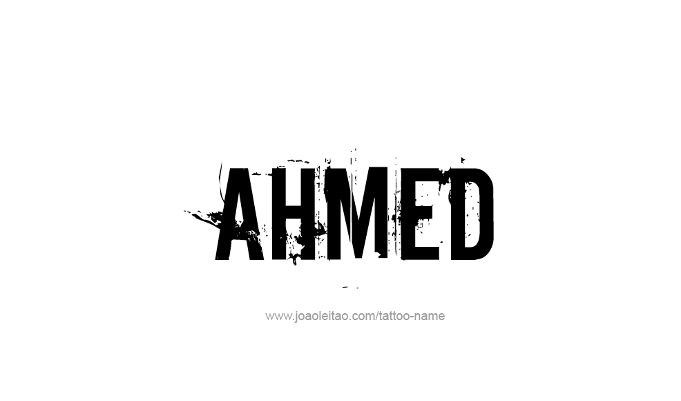 Font Ahmed