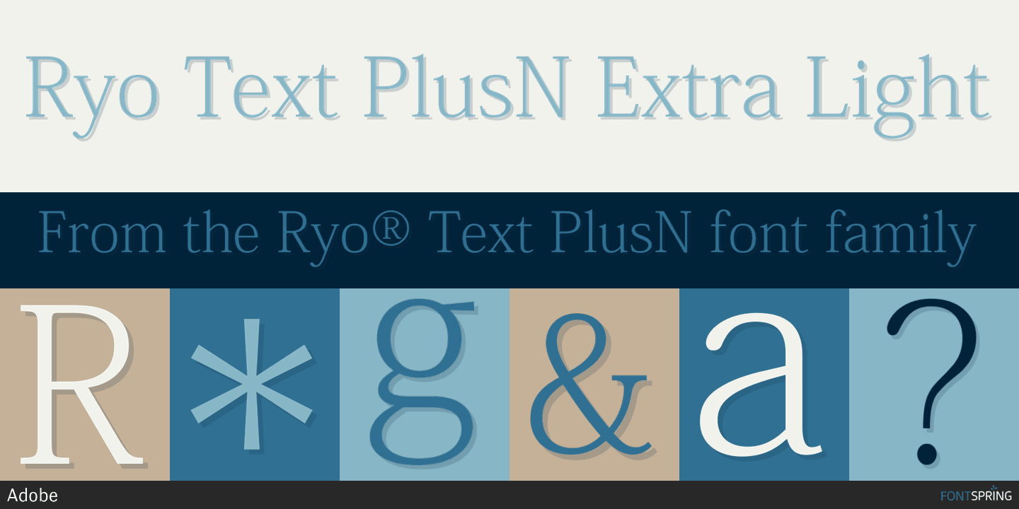 Font Ryo Text