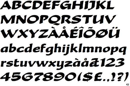 Font Becka Script