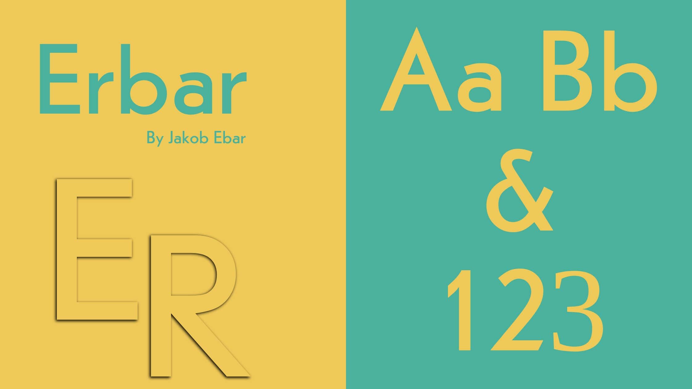Font Erbar