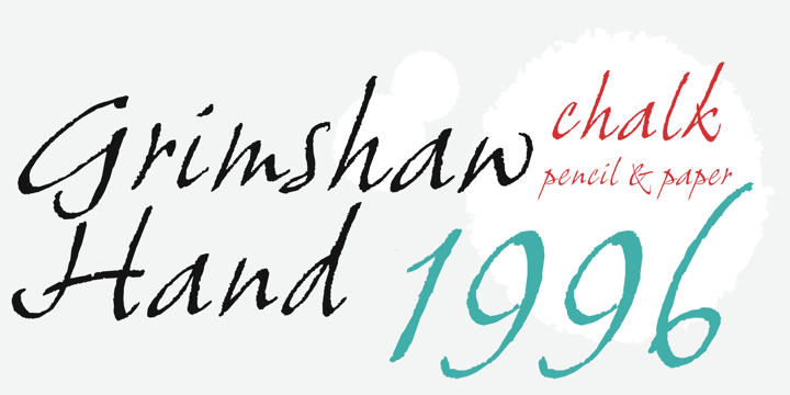 Font ITC Grimshaw Hand