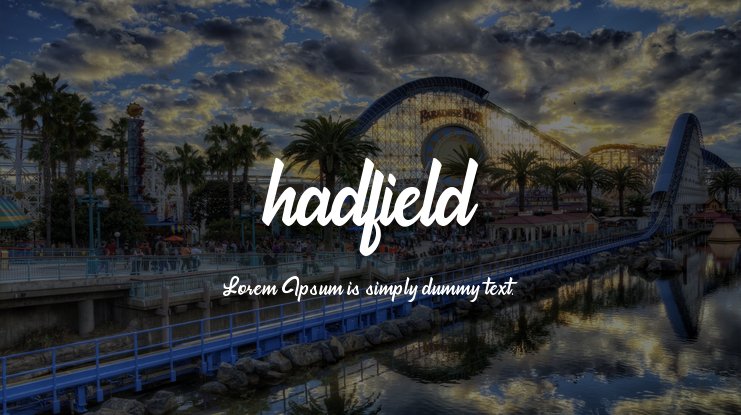 Font Hadfield