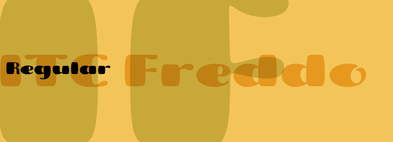 Font Freddo ITC