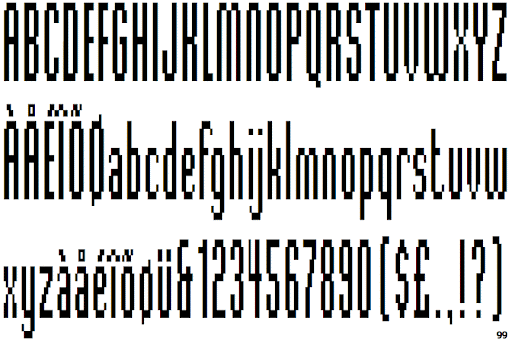 Font Digitek