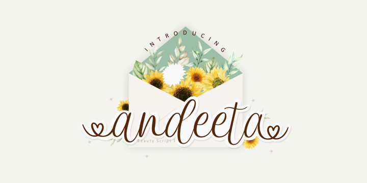 Font Andeeta