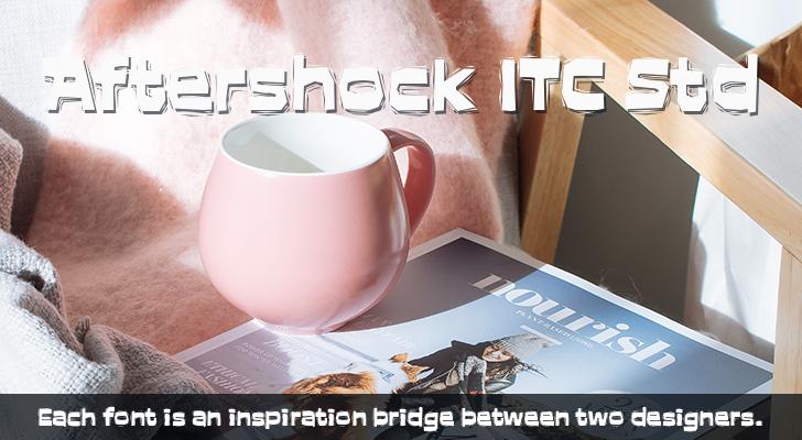 Font Aftershock ITC