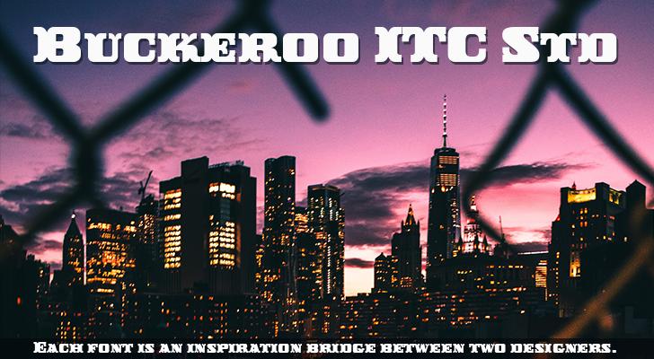 Font Buckeroo ITC