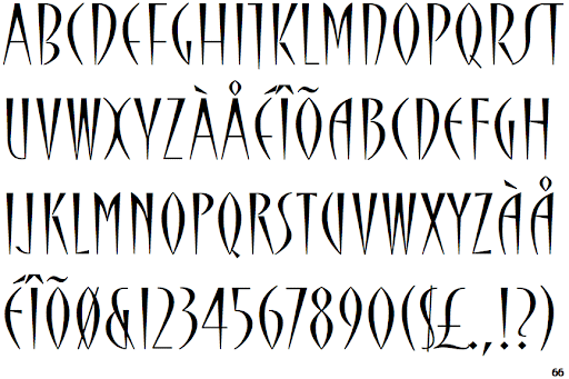 Font Cherie ITC