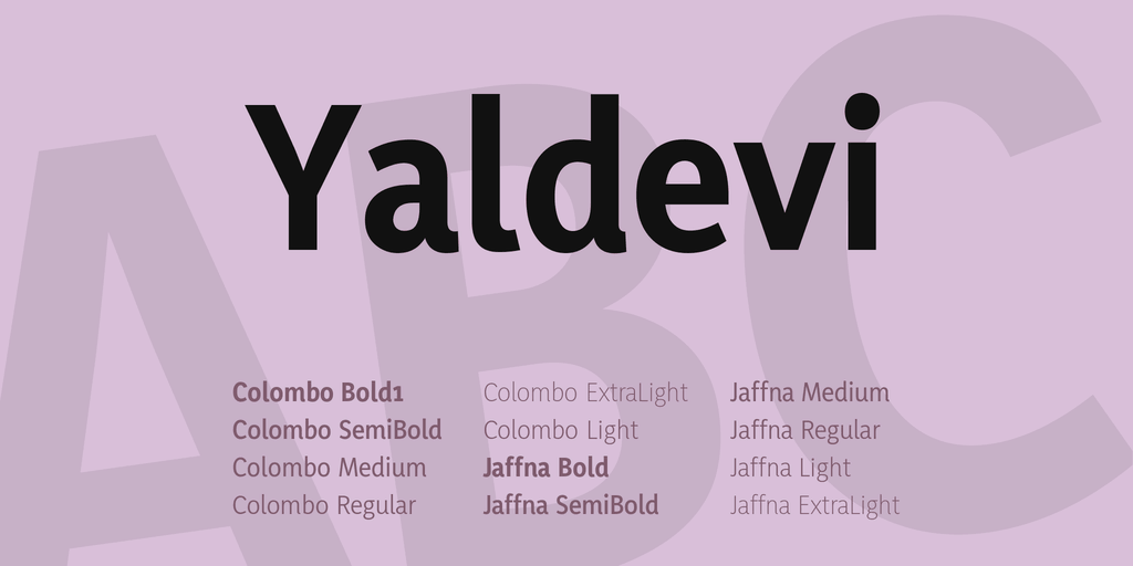 Font Yaldevi