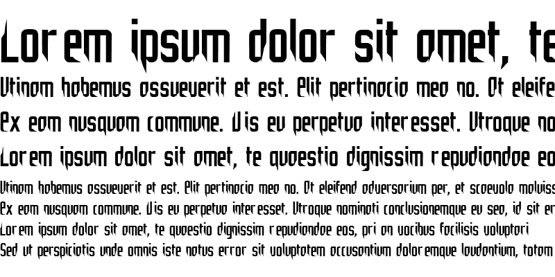 Font Desctructura