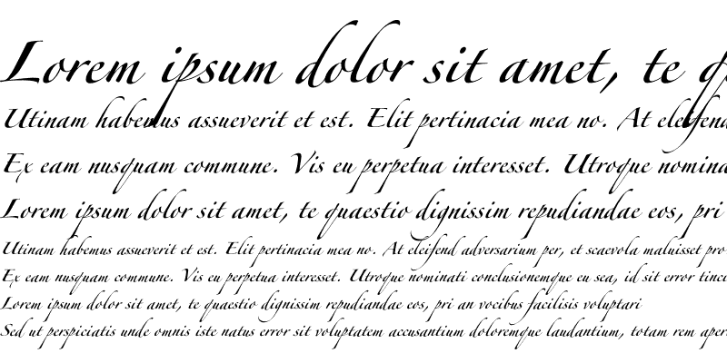 Font Zapfino Forte