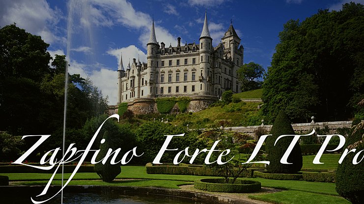Font Zapfino Forte Pro