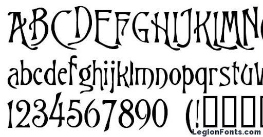 Font Goodfellow