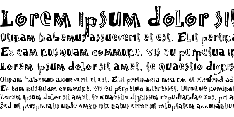 Font Jambalaya Too ITC