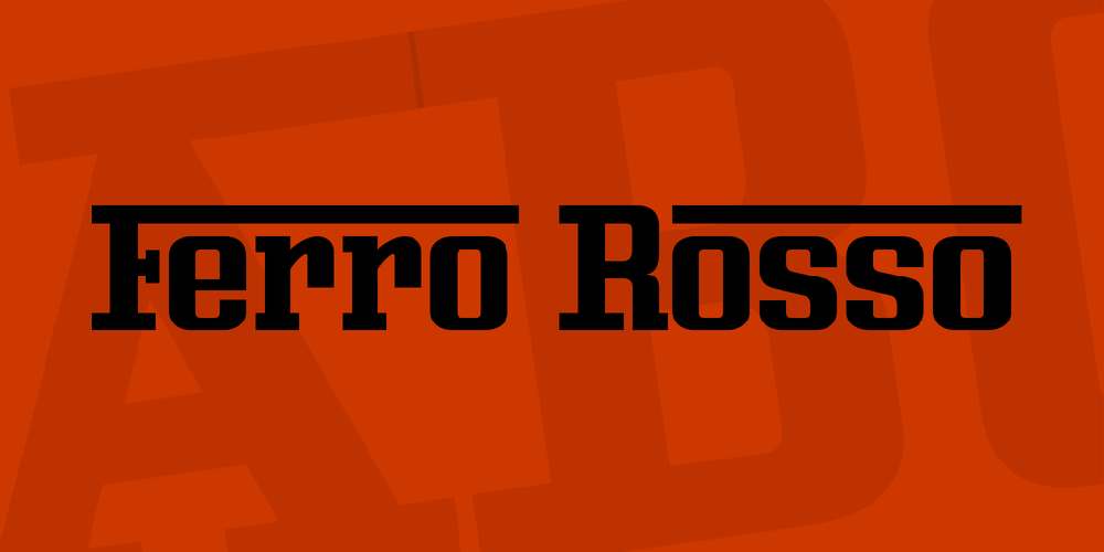 Font Ferro Rosso
