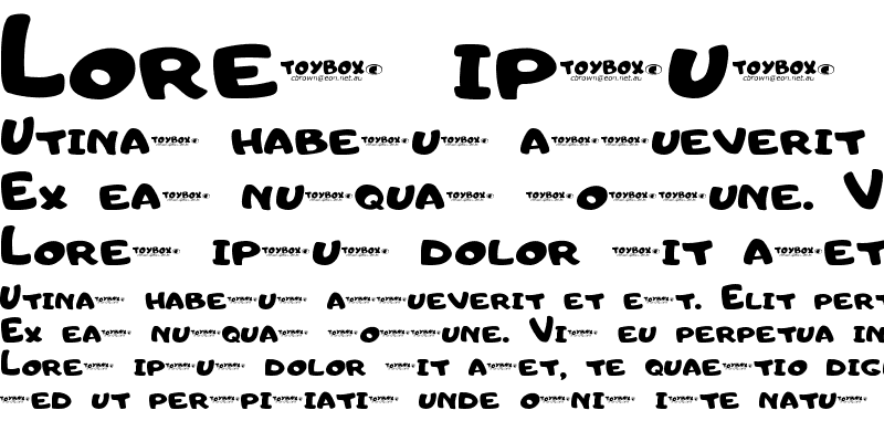 Font Toybox